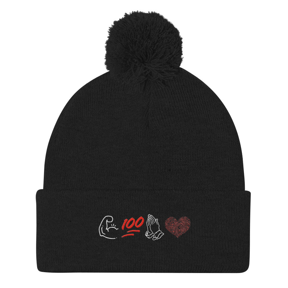 Pom-Pom Beanie image 0