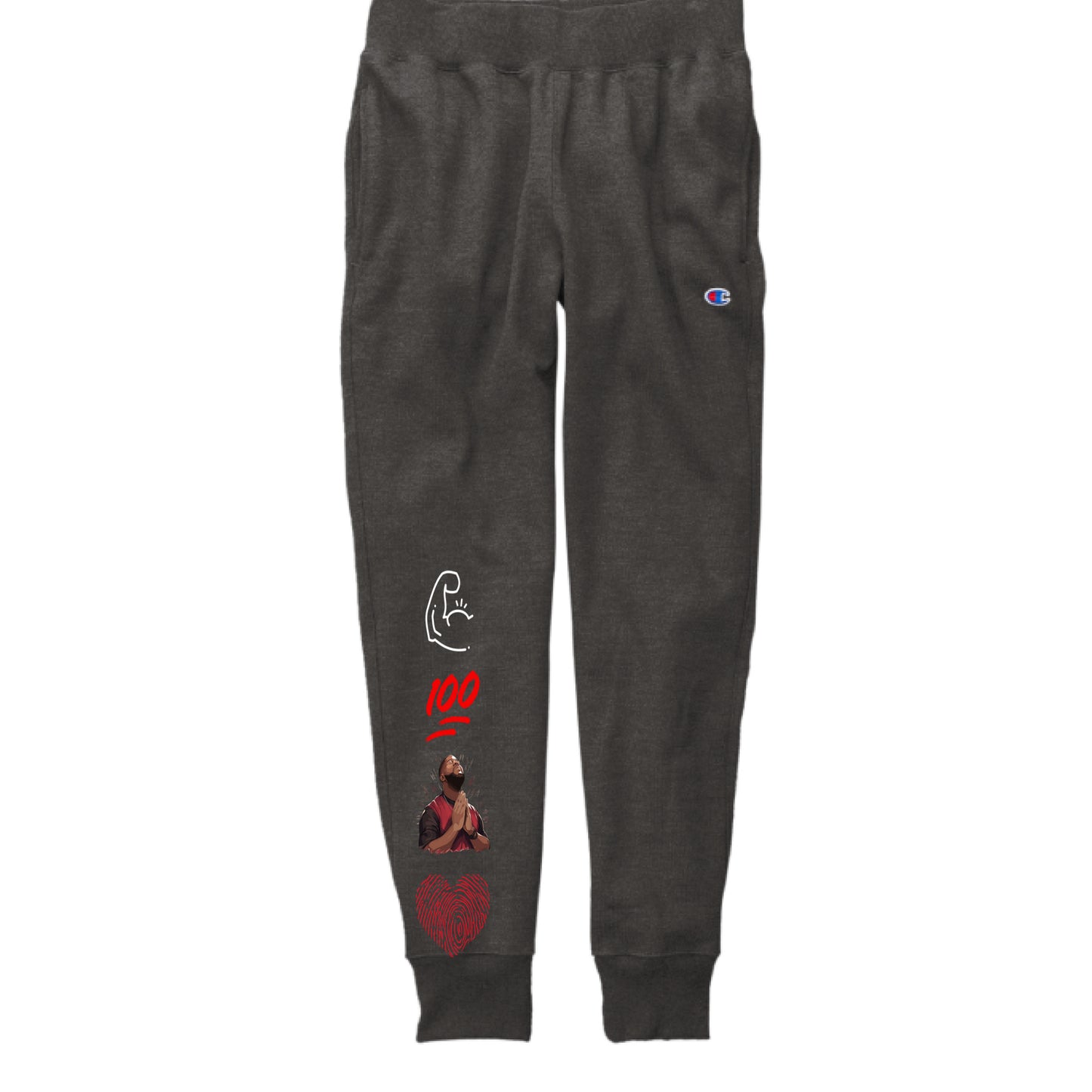 CHARCOAL HEATHER - FRONT